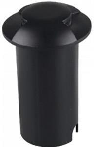 Grondspot LED 1W 3000K 12V IP67 zwart 2-zijden - 5070410