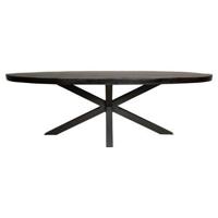 Starfurn Eetkamertafel Denver Black | Ovaal | 210 cm - thumbnail