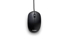 Muis Nilox MOUSB1012 Zwart 1200 DPI - thumbnail