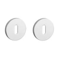 Aprile Comfort Rond Sleutelrozet Ø53x7mm Chroom gepolijst Rozetten - thumbnail