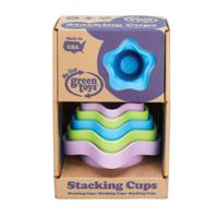 Green Toys stapelaar bekers sterretjes - thumbnail