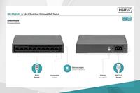 Digitus DN-95354 Netwerk switch 10 / 100 MBit/s IEEE 802.3af (12.95 W), IEEE 802.3af (15.4 W), IEEE 802.3at (25.5 W), IEEE 802.3at (30 W) - thumbnail