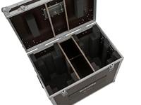 ROADINGER Flightcase 2x LED TMH-41 - thumbnail