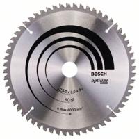 Bosch Professional Cirkelzaagblad PRO Wood | Ø 254 x 2,0 x 30mm 60T - 2608640436 - thumbnail