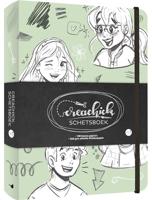 Schetsboek CreaChick Sage Green - thumbnail