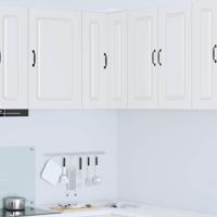 Keukenkast met opslag Kalmar Wit 57 x 57 x 80 cm Bewerkt hout - thumbnail