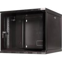LogiLink 19 WALLMOUNT SOHO BOX 12U 540*400, BLACK, FLATPACK 19inch-wandkast (b x h x d) 540 x 589 x 400 mm 12 HE Zwart (RAL 9005) - thumbnail