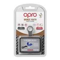 Opro 790008 Bronze Enhanced Fit Mouthguard - Blue - JR - thumbnail