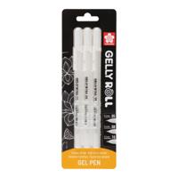 Sakura blisterkaart gelly roll 05, 08, 10 wit, 3 stuks - thumbnail