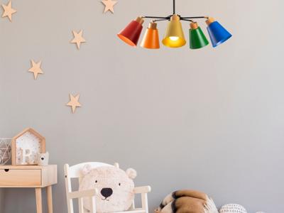 Hanglamp SIROCCO 5 lamepn multi kleuren Hanglamp SIROCCO 5 lamepn multi kleuren