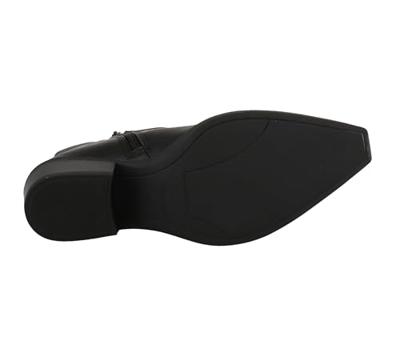 Vagabond - Kelsey enkellaarsjes zwart Leer Dames