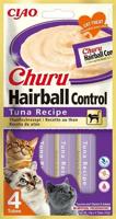 INABA CHURU HAIRBALL TUNA RECIPE 4X14GR - thumbnail