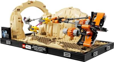 LEGO star wars 75380 mos espa podrace diorama