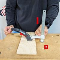 Bessey TW20-15-8KLI-SET Spanelement voor multifunctionele tafels Spanbreedte (max.):150 mm Afm. werkbereik:80 mm - thumbnail