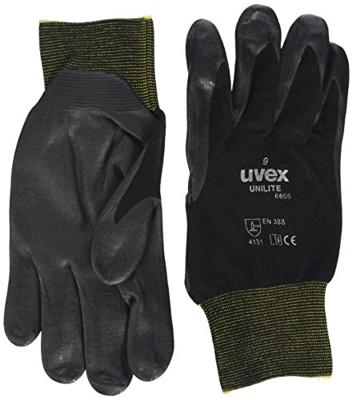 uvex unilite / unipur 6057309 Montagehandschoen Polyamide, Nitrilschuim Maat (handschoen): 9 EN 388 1 paar uvex unilite / unipur 6057309 Montagehandschoen Polyamide, Nitrilschuim Maat (handschoen): 9 EN 388 1 paar