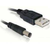 Delock 82197 Kabel USB-voeding > DC 5,5 x 2,1 mm Male 1,0 m - thumbnail