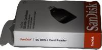 SanDisk SD™ UHS-I Externe geheugenkaartlezer USB-A 3.2 Gen 1 Zwart - thumbnail