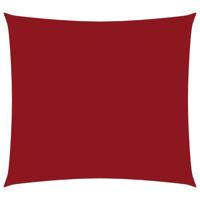 Zonnescherm vierkant 3,6x3,6 m oxford stof rood - thumbnail