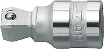 HAZET Verlengstuk · scharnierbaar 919-1 · 1/2 inch (12,5 mm) vierkant hol · 1/2 inch (12,5 mm) vierkant massief · Lengte: 46 mm HAZET Verlengstuk · scharnierbaar 919-1 · 1/2 inch (12,5 mm) vierkant hol · 1/2 inch (12,5 mm) vierkant massief · Lengte: 46 mm