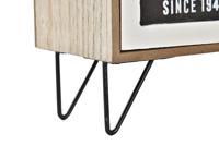 Multi-Functionele Organiser DKD Home Decor Metaal Kristal Hout MDF 30 x 10 x 29 cm Keuken - thumbnail