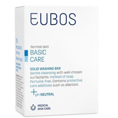 Eubos Compact Blauwe Wastablet Zonder Parfum 125g
