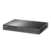 TP-Link TL-SG1210MPE | 8-poorts Gigabit PoE-switch | Eenvoudig slim beheerd | 8 PoE+-poorten @123W, met 2 Uplink Gigabit-poorten + 1 Combo SFP-sleuf | 3 jaar fabrieksgarantie | QoS, Vlan, IGMP & LAG - thumbnail