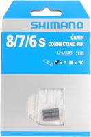 Shimano Pin set 6/7/8V 3 stukken - Zwart - thumbnail