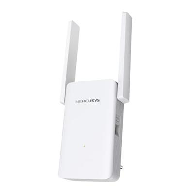 MERCUSYS Wifi-repeater 6 ME70X, Dual Band WiFi AX1800 Mbps, wifi-extender, twee verstelbare high-gain antennes, 1 Gigabit Ethernet-poort, compatibel met alle internetboxen