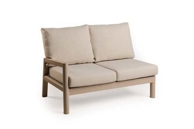 Sevilla 2-zits lounge bank rechts champagne Tierra Outdoor - Tierra outdoor