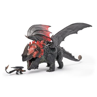 How to Train Your Dragon figuur Red Death Chomping Rampage