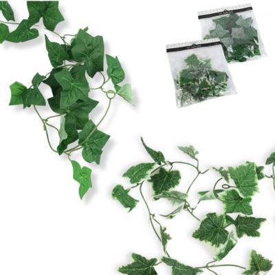 Kunstplant Klimop guirlande 180 cm 2 assorti | 24 stuks Kunstplant Klimop guirlande 180 cm 2 assorti | 24 stuks