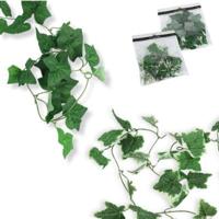 Kunstplant Klimop guirlande 180 cm 2 assorti | 24 stuks - thumbnail