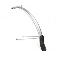 Voorspatbord Eurofender Scatto 28" x 51 mm - zilver - thumbnail