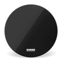 Evans BD22RB-NP EQ3 No Port Resonant Black 22 inch bassdrumvel - thumbnail