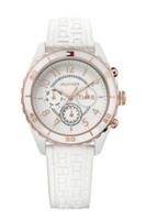 Horlogeband Tommy Hilfiger 679301323 / 1781079 / 155-3-29-1095 Rubber Wit 20mm - thumbnail