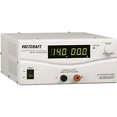 VOLTCRAFT SPS 1540 PFC Labvoeding, regelbaar 3 - 15 V/DC 4 - 40 A 600 W Remote Aantal uitgangen: 1 x VOLTCRAFT SPS 1540 PFC Labvoeding, regelbaar 3 - 15 V/DC 4 - 40 A 600 W Remote Aantal uitgangen: 1 x