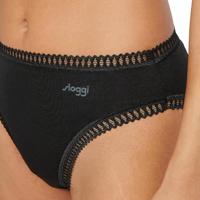 3-pack Crush Go - High legs slips dames - Hoog opgesneden dames onderbroeken biologisch katoen - thumbnail