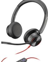 POLY Blackwire 8225 Hoofdtelefoons Bedraad Hoofdband Kantoor/callcenter USB Type-A Zwart - thumbnail