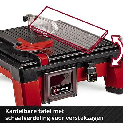 Einhell TE-TC 18/115 Li Solo - Accu Tegelsnijmachine | 18V | Zonder accu&apos;s en lader - 4301190 4301190