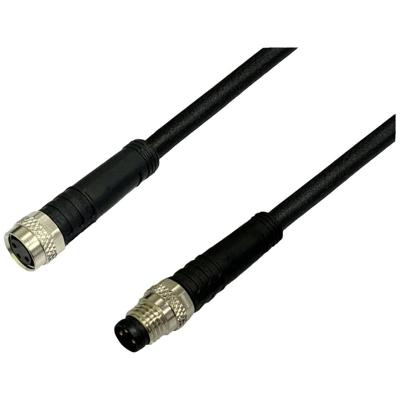BKL Electronic 2700039 sensor-actuator-verlengkabel M8 stekker recht op koppeling recht 5 m P