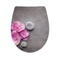 Toiletzitting Cedo Orchid en Stones Softclose Grijs Cedo - thumbnail