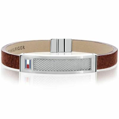 Tommy Hilfiger 2701059 Leer 24 cm Heren armband