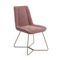 Jesper Home Umedo eetkamerstoel Scarlet Grain beehive rose - thumbnail