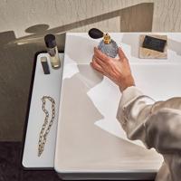 Hansgrohe Xelu Q planchet 140/430, mat zwart - thumbnail