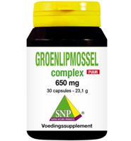 SNP Groenlipmossel complex puur 30 Vegetarische capsules - thumbnail