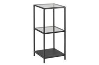 Bendt Wandrek 'Holger' Glas / metaal 3-laags, 82 x 37 cm - thumbnail
