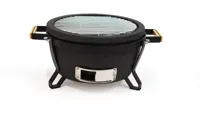 Own grill Tafelgrill kamado 16" zwart - thumbnail