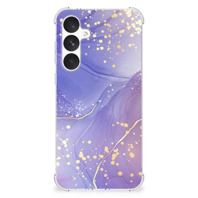 Back Cover voor Samsung Galaxy A55 Watercolor Paars Back Cover voor Samsung Galaxy A55 Watercolor Paars