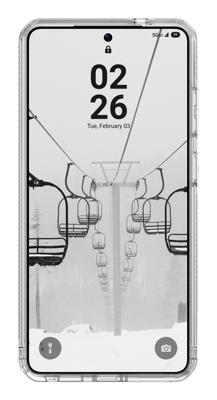 Urban Armor Gear Plyo Case Samsung Galaxy S26 Ultra Ice MagSafe compatible, Met magneetmodule