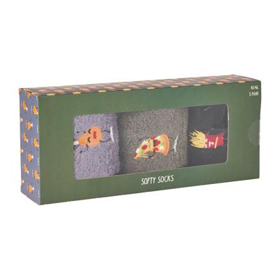 Sokken giftbox fastfood - maat 41-46 Sokken giftbox fastfood - maat 41-46